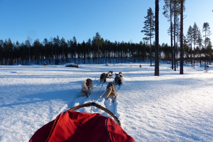 a person standing on a snow covered slope